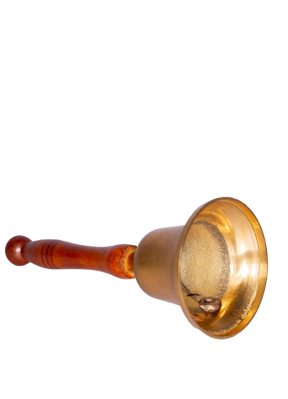 Vintage 1950s Brass Hand Bell