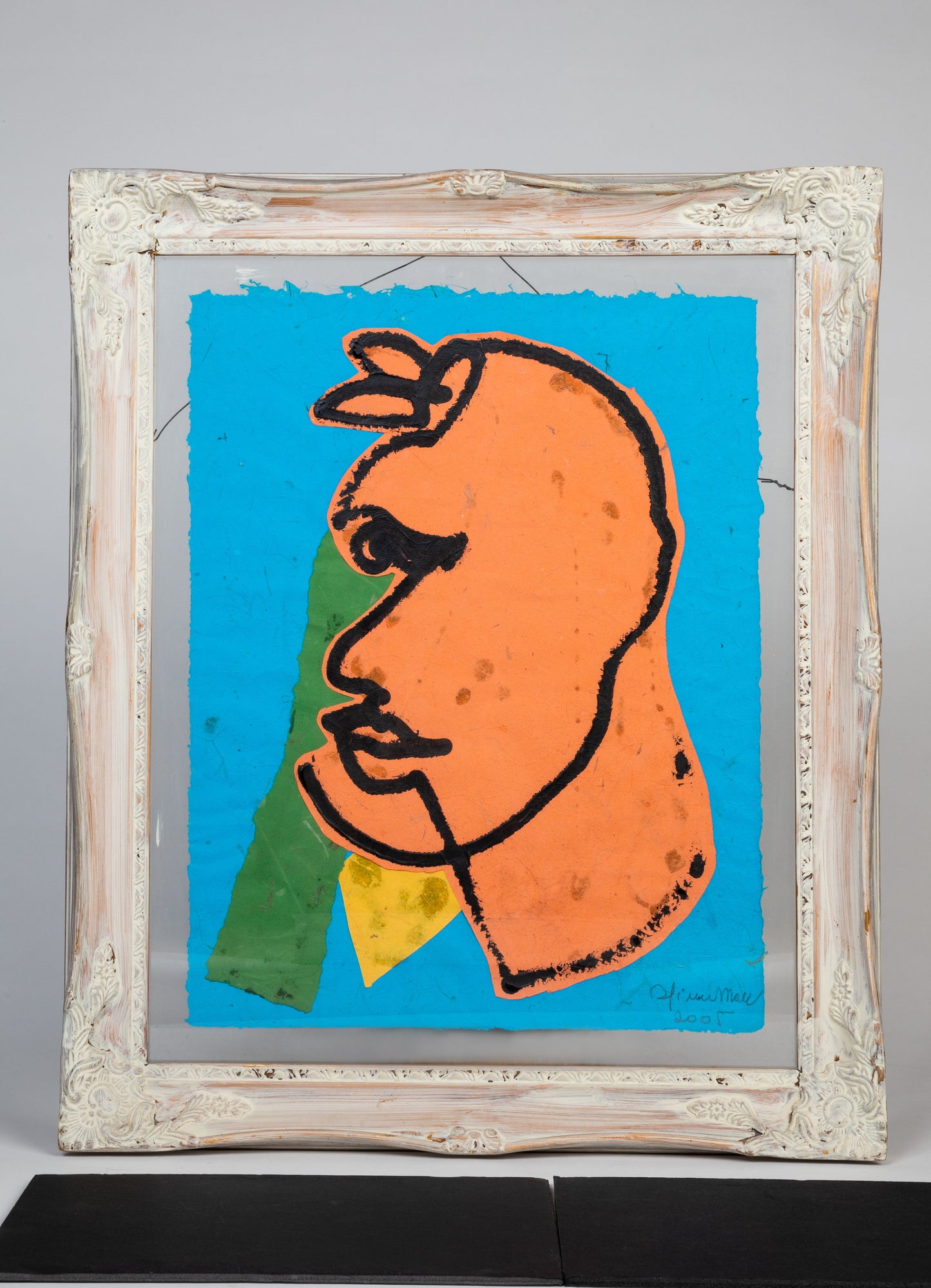 Olivier Mourão 2005 Collage Painting