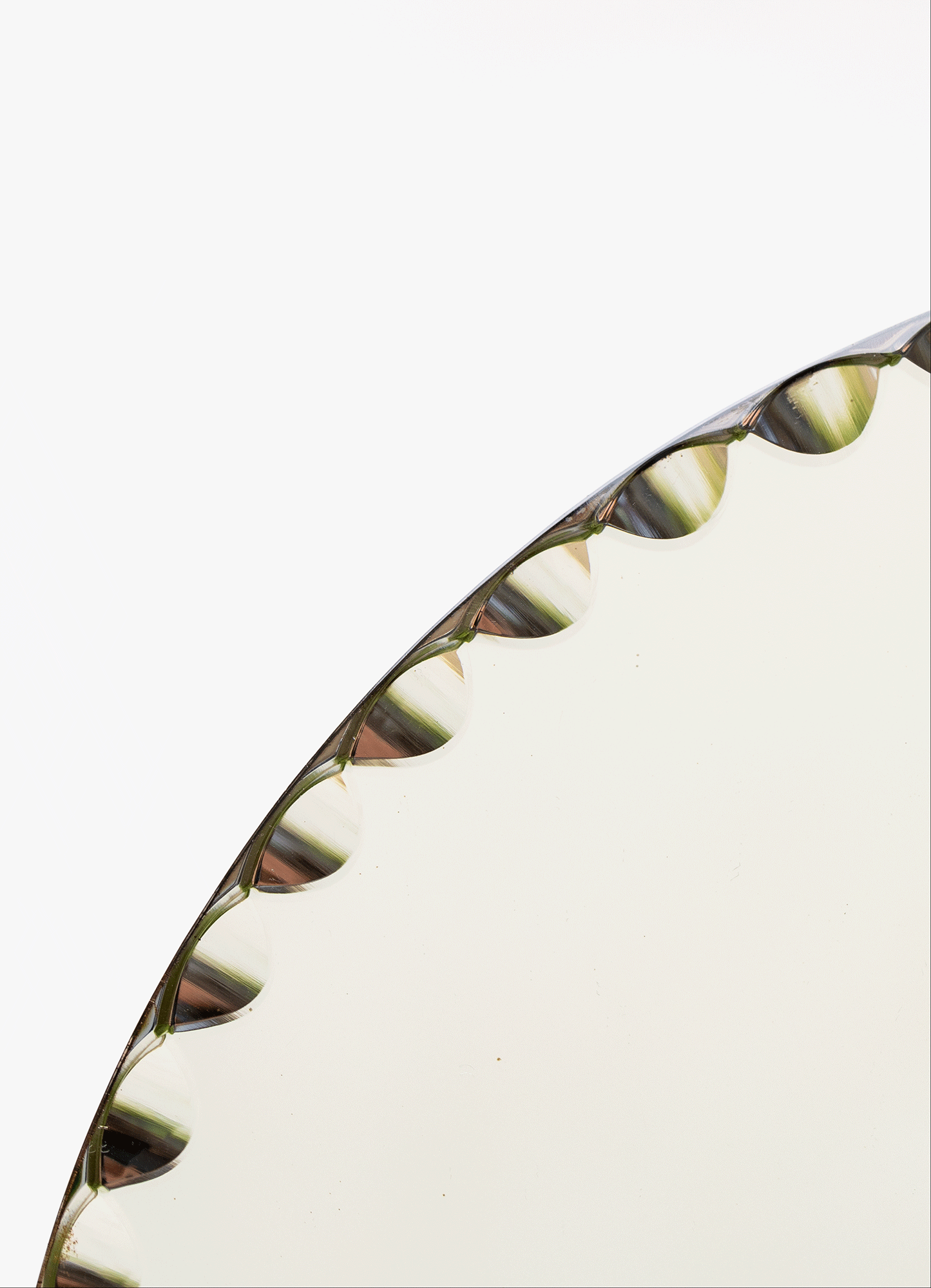 Vintage Art Deco Coat Rack with Mirror