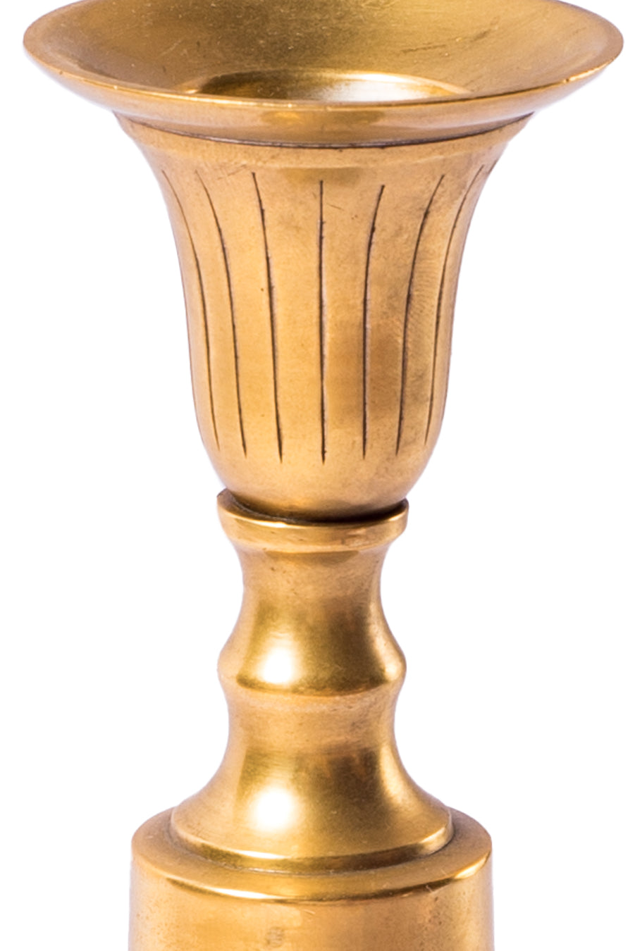 Vintage Moroccan Brass Candlestand