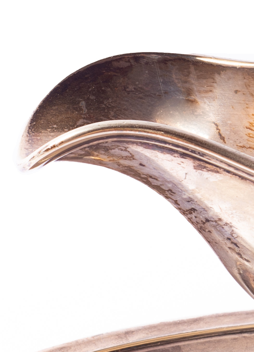 Vintage Silver Plated Saucière With Serving Tray