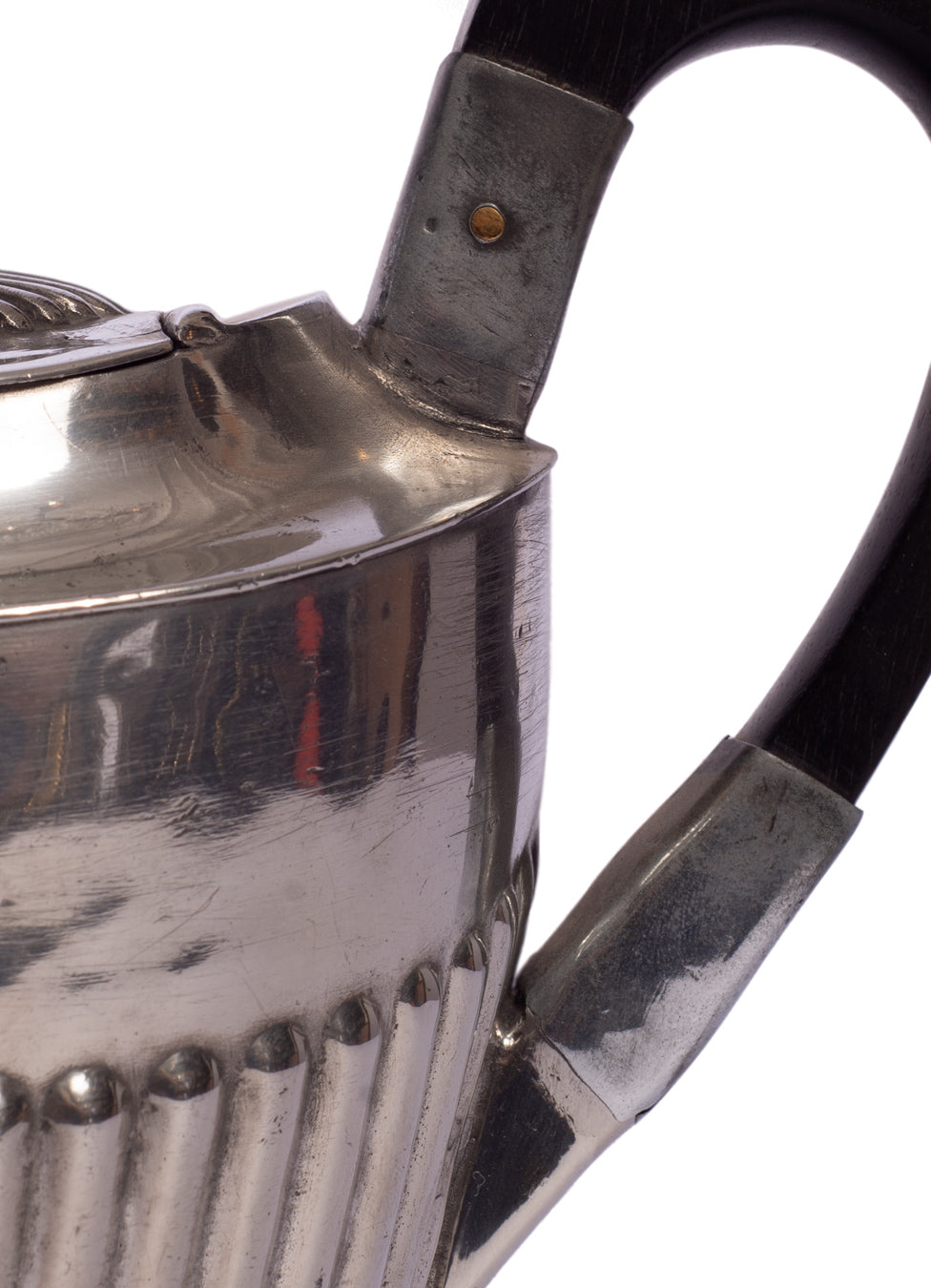Vintage Art Deo Silver-Plated Teapot