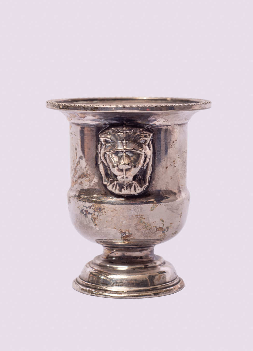 Vintage Lion Head Cocktail Pick Holder