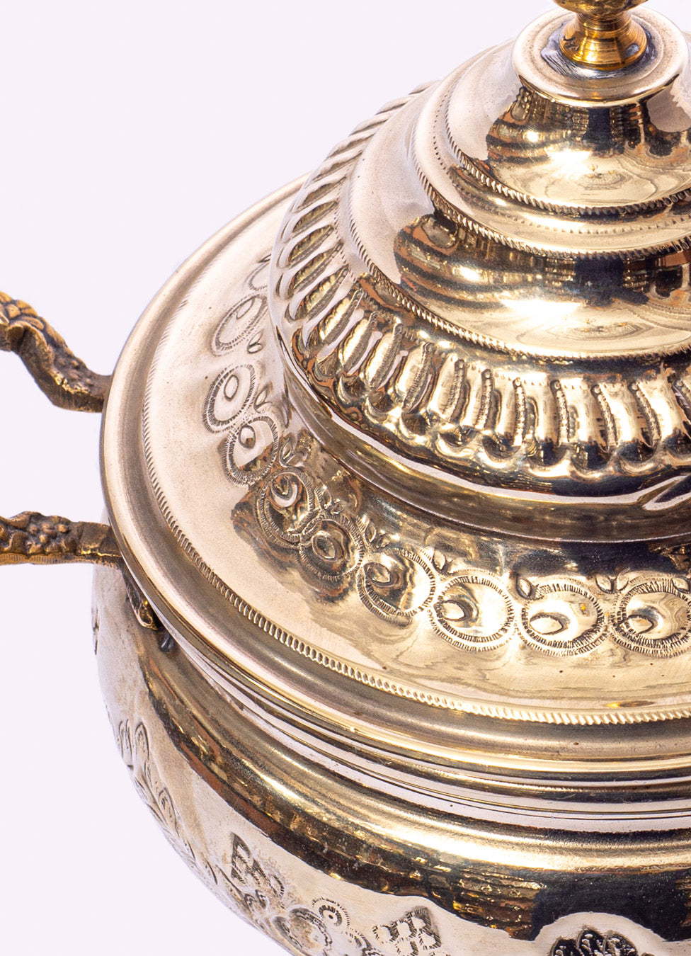Vintage Silver-plated Moroccan Sugar Bowl