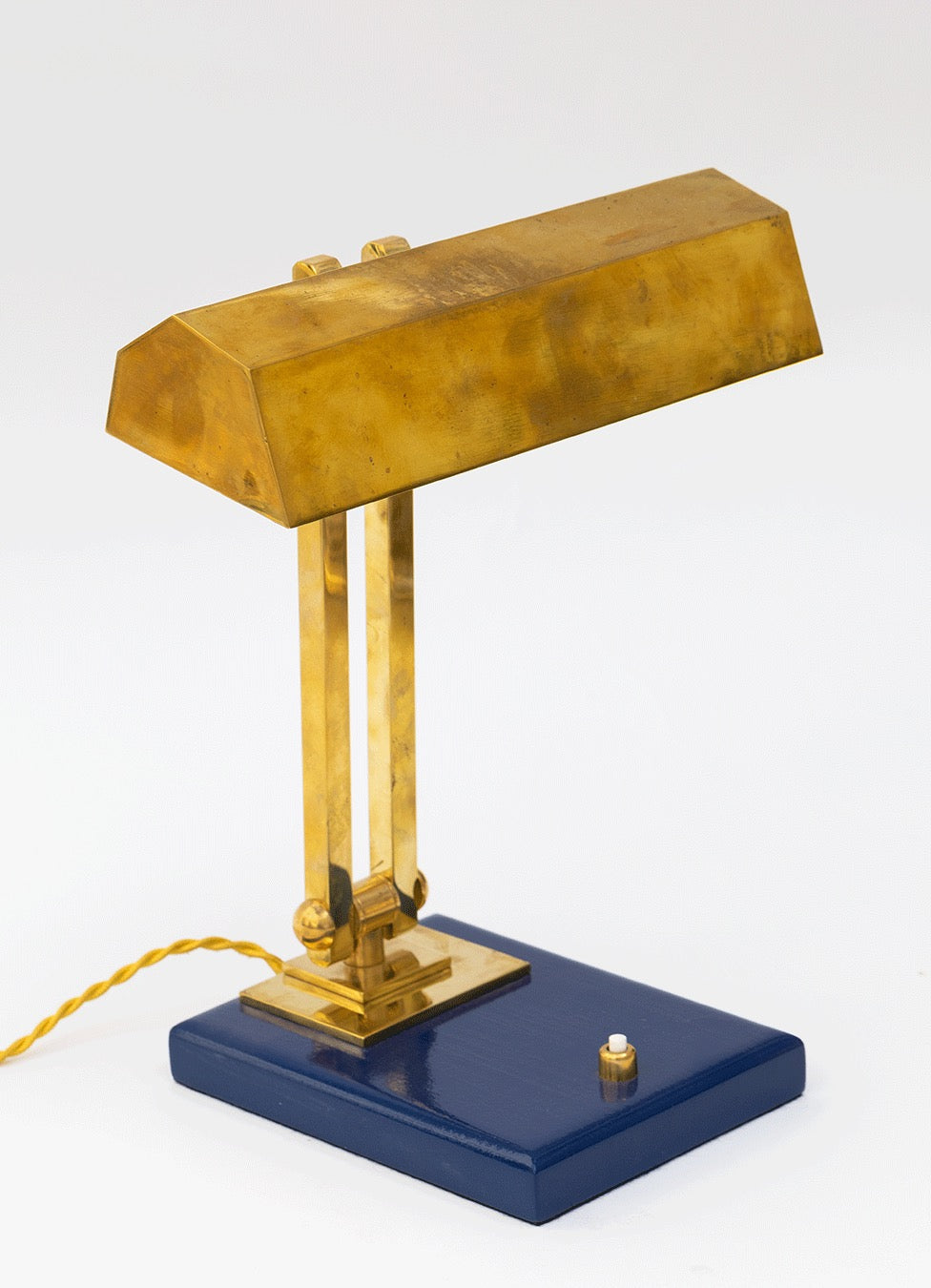 Vintage Brass Desk Lamp