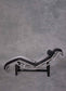 Vintage 1970s Chaise Lounge in the style of Le Corbusier and Charlotte Perriand for Cassina