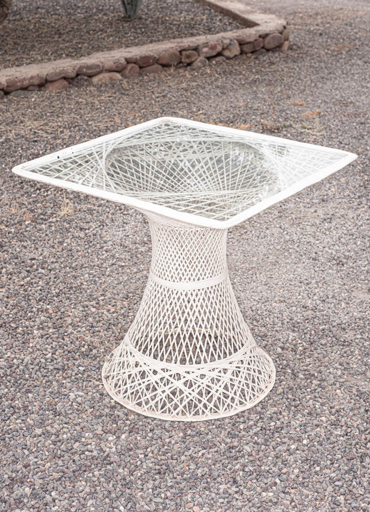 Vintage 1960s Metal Cocktail Table