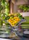 Vintage Baccarat Crystal Ginkgo Grand 22.5” Vase