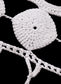 Vintage 1960s Hand Crochet Decorative Textile