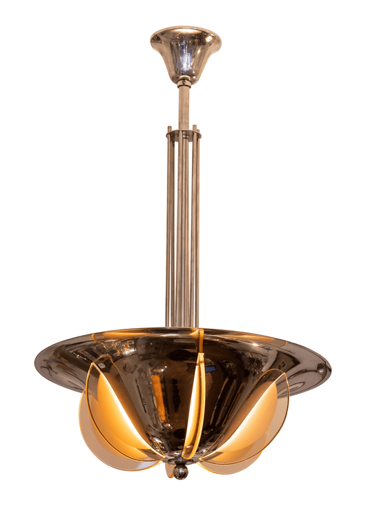 Vintage Art Deco Pendant Light