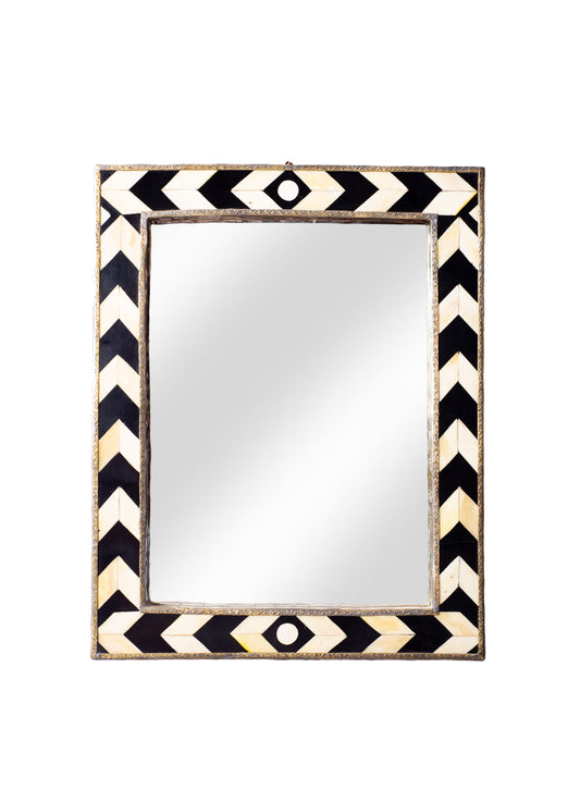 Geometric Moroccan Mirror