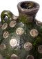 Vintage Moroccan Coin Embellished Vase