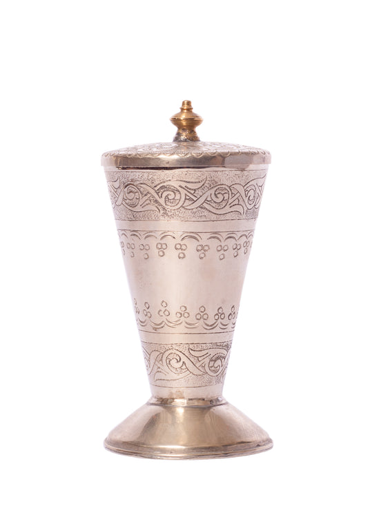 Vintage Moroccan Lidded Cup