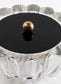 1940s Crystal Box with Black Opaline Glass