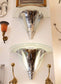 Set of 2 Vintage 1930s Wall Sconces Lights Designed by Henri Petitot