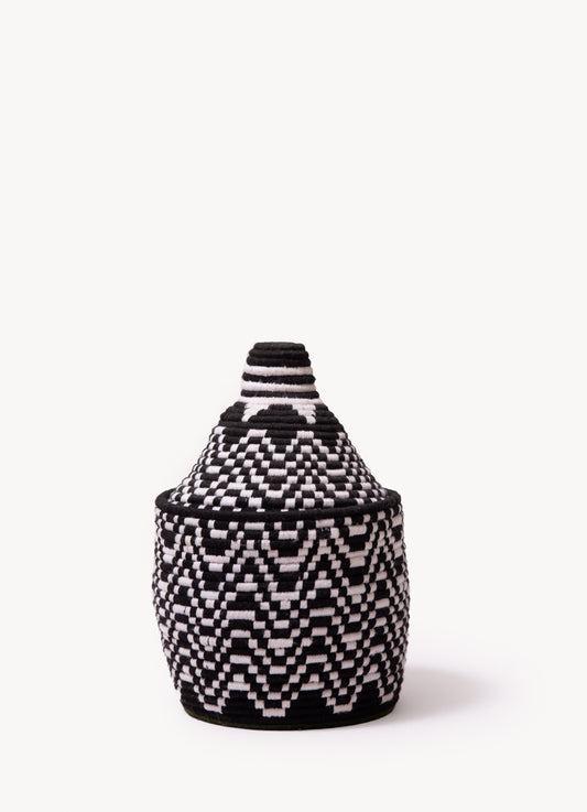 Handcrafted Lidded Basket